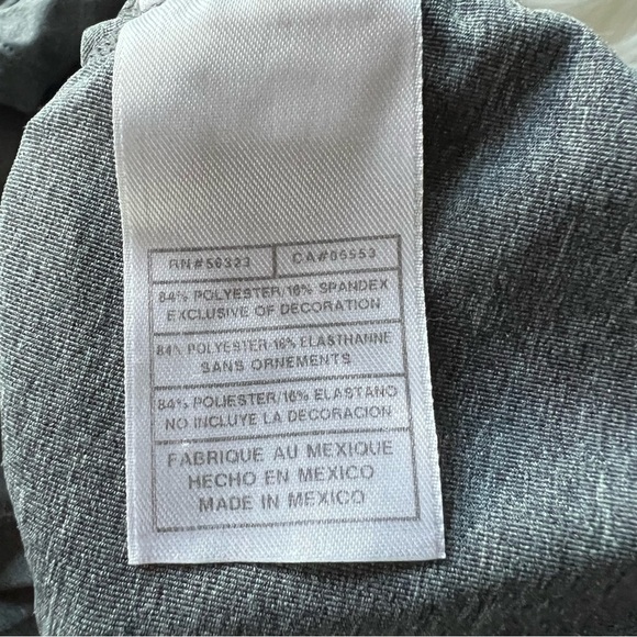 Nike Pro Fitted Short Sleeve Top Gray Color Size Small - Picture 7 of 7